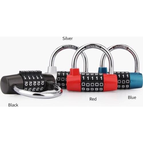 Gym locker child lock travel trolley suitcase drawer toolbox accessories password lock durable padlock color