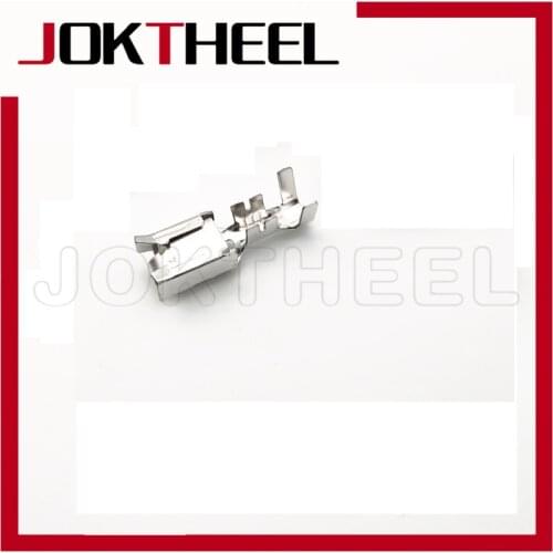 100 pcs DJ629-E6.3B wire terminal Crimp terminal 6.3mm female Pins auto female terminals