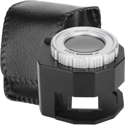 30X Jewelry Magnifying Glass Sturdy and Durable Magnifying Glass for Home Office