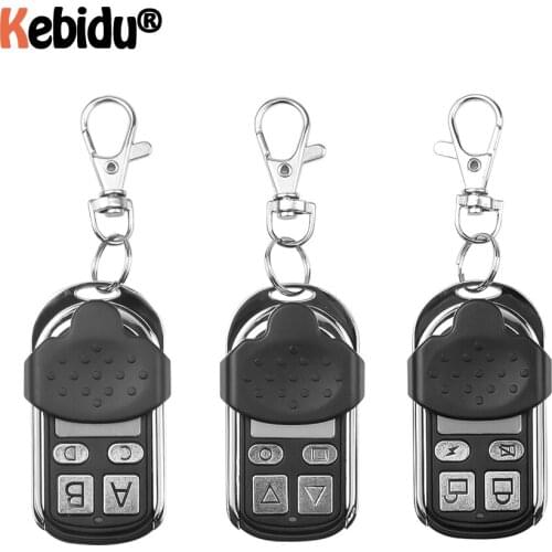 Wireless RF Remote Control 433 MHz Electric Gate Garage Door Remote Control ABCD Key Fob Controller Lock Button