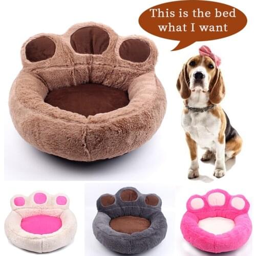 Breathable Kennel Cat Kennel Four Seasons General Pet Supplies Removable Washable Autumn And Winter Bear Paw Pet Kennel Dog Mat
