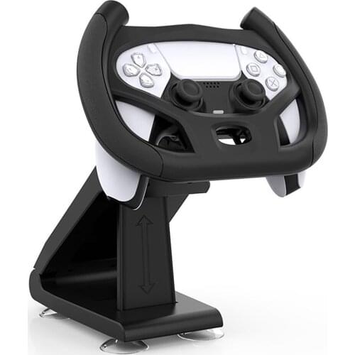 Racing Steering Wheel Gamepad Bracket Stand Holder for Sony Playstation 5 Gamepad For PS5 Racing Gaming Controller