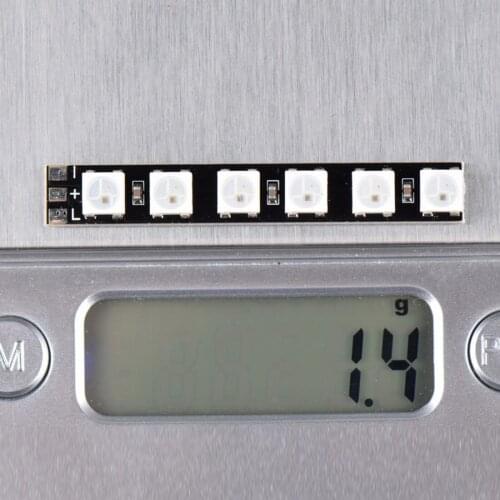 Feichao WS2812 LED Set 2-6S 4PCS 6 Lamp Beads LED Board with Control Module for RC FPV Racing Freestyle Drone Night Flying