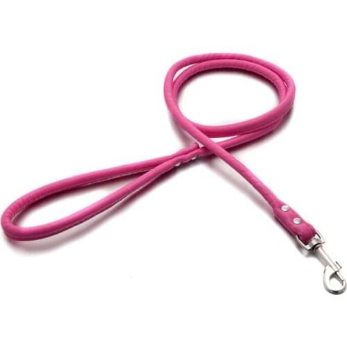 11 Colors Puppy Dog Leash Soft PU Leather Pet Training Leash for Small Dogs Cats 3.9 Feet Puppy Pet Dog Accessoires