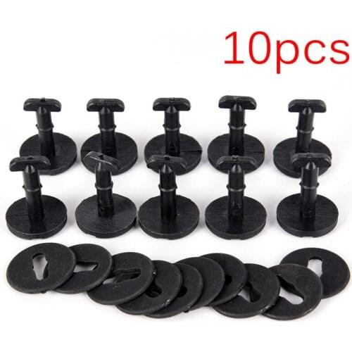 10Pcs/lot OEM Floor Carpet Mat Clips With Washer For Car E36 E46 E38 E39 X3 X5 M3 M5