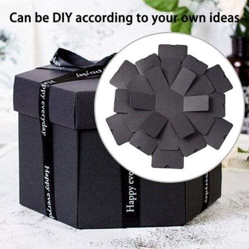 1 Pcs New Hexagon Multi-layer Surprise Explosion Box Suppl Photo For Valentine Confession Wedding Gift Party Scrapbook Diy B0P4