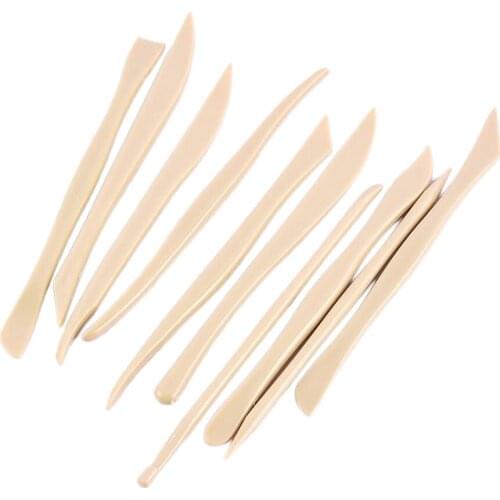 10pcs Wooden Carving Tools Set Craft Clay Sculpting Art Modelling