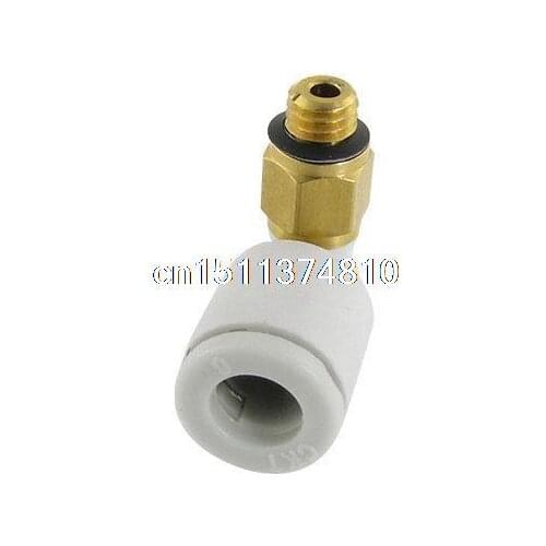 6mm OD Tube to M5 Male Thread Pneumatic Connector Elbow Air Fitting