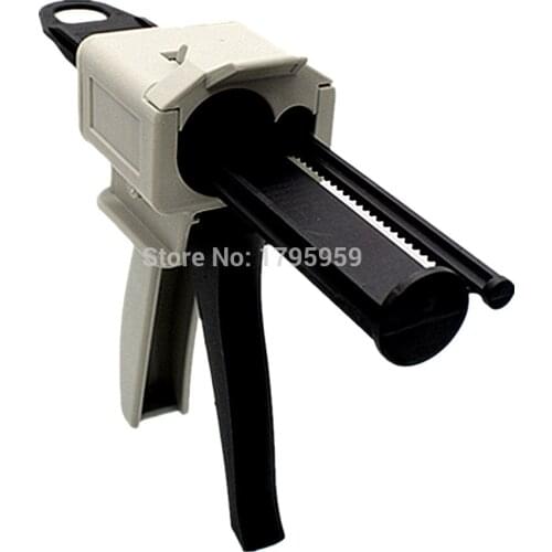 75ml AB Glue Gun 2 Part Epoxy Glue Sealant Applicator Gun Automatically Mixed 10:1 Caulk Gun Applicator Dispenser Glue Gun Tool