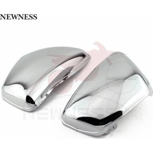 Battery Side Fairing Cover Protection Guard Chrome Motorcycle Accessories L R Side For Yamaha XV700 750 1000 1100 Virago 1984-Up