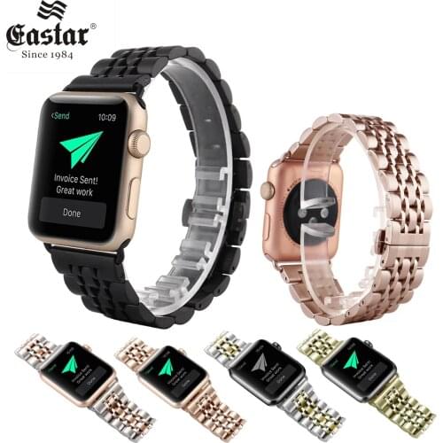 Eastar Stainless Steel Band For Apple Watch Band 42mm 38mm Iwatch 3/2/1 44mm 40mm Replacement Watchband for iWatch Accessories