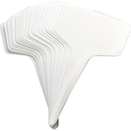 Quality 50pcs Plastic Plant T-type Tags Markers Nursery Garden Decoration Tags for Plants Garden Decor Gardening Label