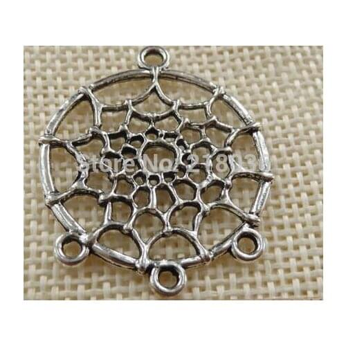 Dream Catcher Dreamcatc Charms Pendant HOT Vintage Silvers For Jewelry Making Findings Bracelets Handmade Accessories Gifts S090