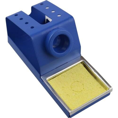 QUICKO Metal Material Soldering blue Iron Stand with Sponge For 936 Soldering Station 907 Soldering Handle