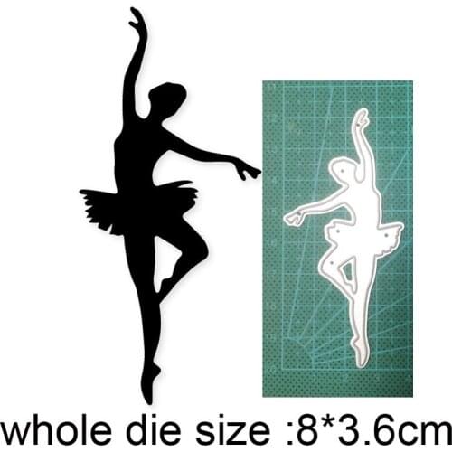 2021 metal cutting dies cut die mold Dancing Yoga Woman decoration Scrapbook paper craft knife mould blade punch stencils dies
