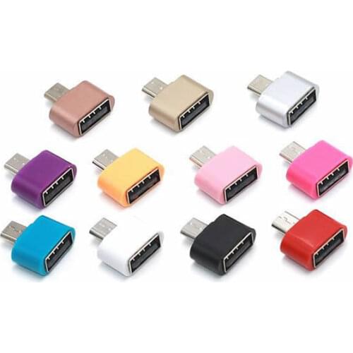 Micro USB To USB OTG Adapter 2.0 Converter For Android Samsung Galaxy Huawei Tablet Pc to Flash Mouse Keyboard