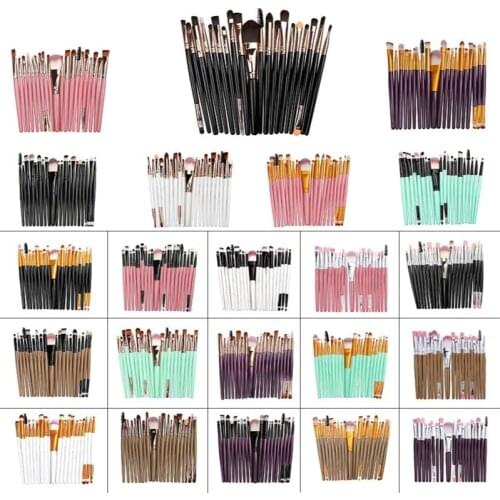 20 pcs Makeup Brush Set Beauty Tools Eye Shadow Brush Set Eye Brush Banquet Daily Makeup make up brushes brochas maquillaje