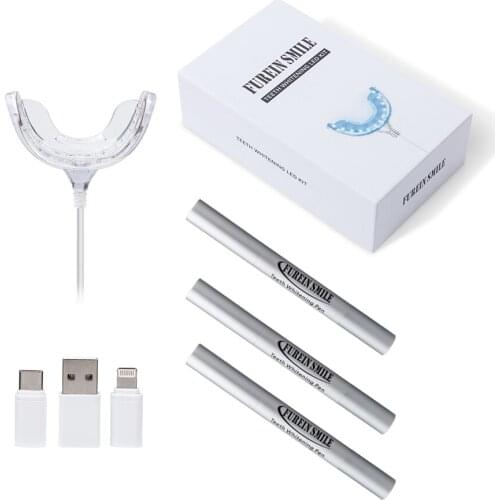 Furein Smile New Upgraded 3 In 1 Connectors Teeth Whitening Kit