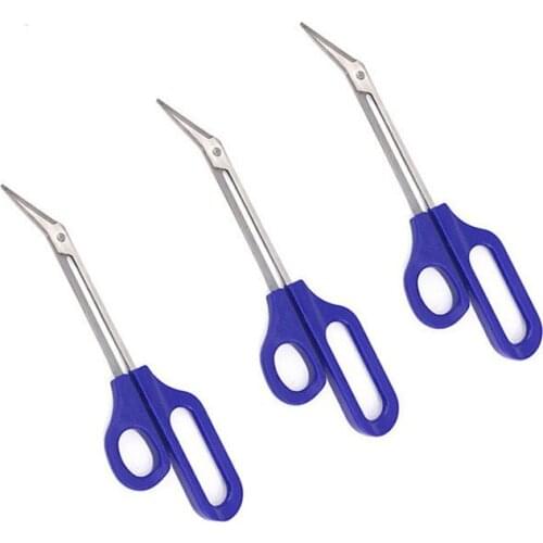 Scissors Long Handled Toenail Scissors Nail Bandage Scissors Nipper Trimmer Cutter Cuticle Nipper for Nail Manicure Pedicure