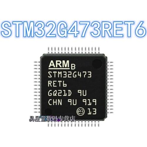 1PCS 100% brand new original authentic STM32G473RET6 QFP-64 32G473RET6 QFP64 32-bit microcontroller chip 170MHz/512KB
