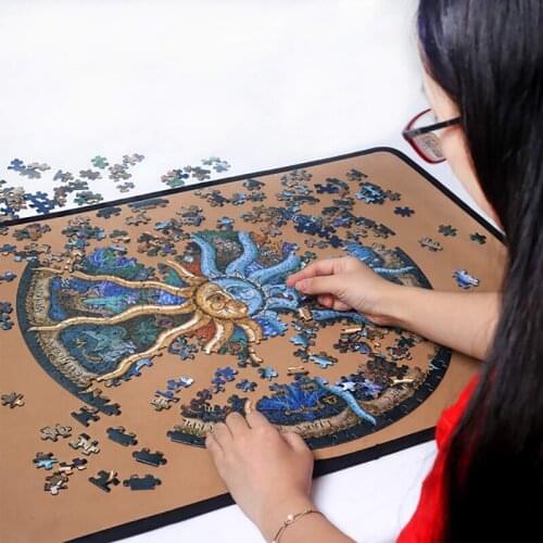 500 Pieces Puzzle Twelve Constellation Children Puzzle Toy Landscape Painting Puzzle Adult Decompression Toys Gift