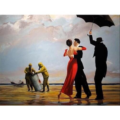 Dancing Edward Hopper Art print Silk poster Home Wall Decor