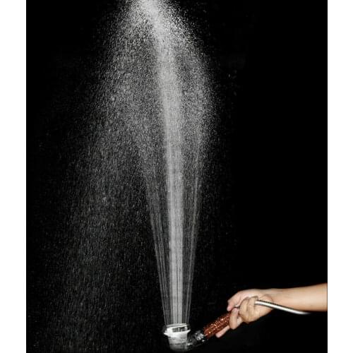 3 Modes Bath Shower Adjustable Jetting Showerhead High Pressure Saving water Bathroom Anion Filter Shower SPA Nozzle
