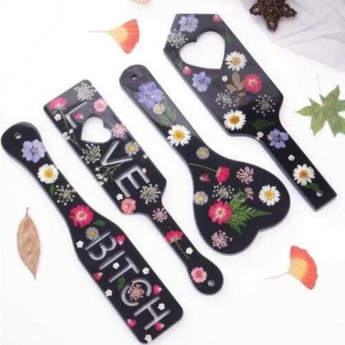 DIY Crystal Epoxy Resin Mold Paddles Racket Mirror Silicone Mold For Resin