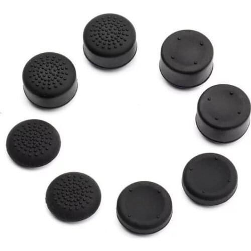 OSTENT 8 x Silicone Thumb Stick Grip Cover Cap for PS4/Slim/Pro Xbox One/S/X Controller