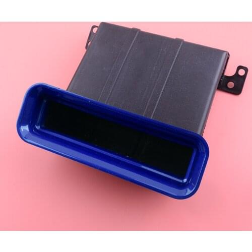 Blue Car Lip Air Inlet Tuyere Intake Funnel Modification Accessories Fit for Ford Focus MK4 ST Line 2019 2020 2021