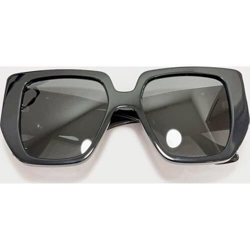 Unisex Fashion Ladies Square Sunglasses Women Goggle Shades Vintage Brand Designer Oversized Sun Glasses UV400