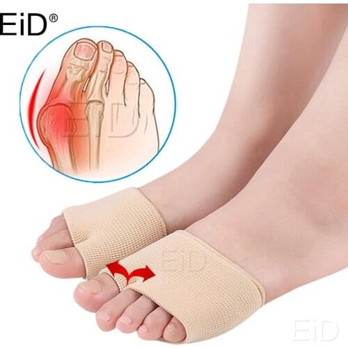 EiD Forefoot Pad for Hallux Valgus Bunion Pain Relief Foot Pain Thumb Separator Socks Orthopedic Toes Inserts Half Yard Pads