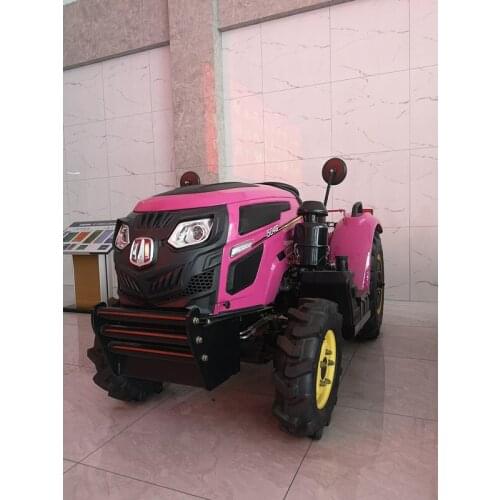 Agricultural Gardenhouse Tractors 50HP Orchard Four Cylinder Engine Machine