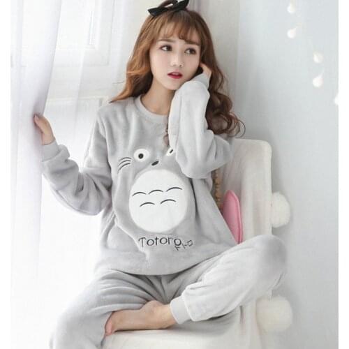 Women's Flannel Pajamas Wishspace China
