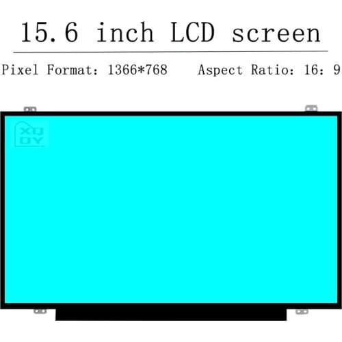 15.6" Slim LED matrix For dell vostro 15-3582 inspiron15-5559 5557 5565 5567 3568 3585 laptop lcd screen panel 1366*768 no touch