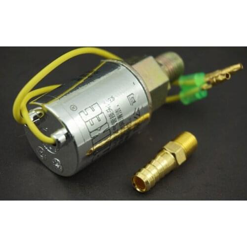 24V Auto Car Train Truck Air Horn Electric Solenoid Valve Heavy Duty 1/4"