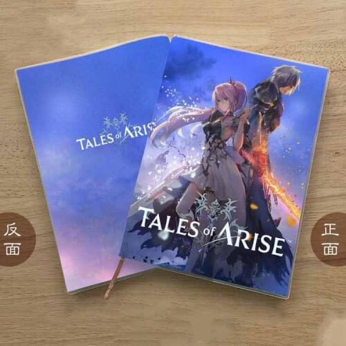 Anime Tales of Arise Alphen Shionne Student Notebook Eye Protection Notepad Cartoon Planner Memorandum Book Xmas Gifts