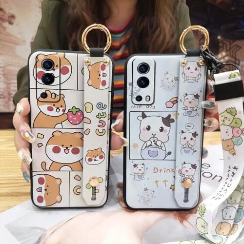 For Girls New Phone Case For VIVO IQOO Z3 5G/Y72 5G New Arrival Back Cover Anime Shockproof Cute