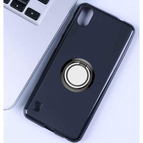 For ZTE Blade A530 Back Ring Holder Bracket Phone Case Cover Phone TPU Soft Silicone Cases for ZTE Blade A530 5.45"