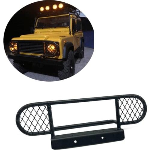 Classic Camel Cup Metal Front Anti-collision Bumper For 1/10 RC Crawler Car RC4WD D90 D110 Defender