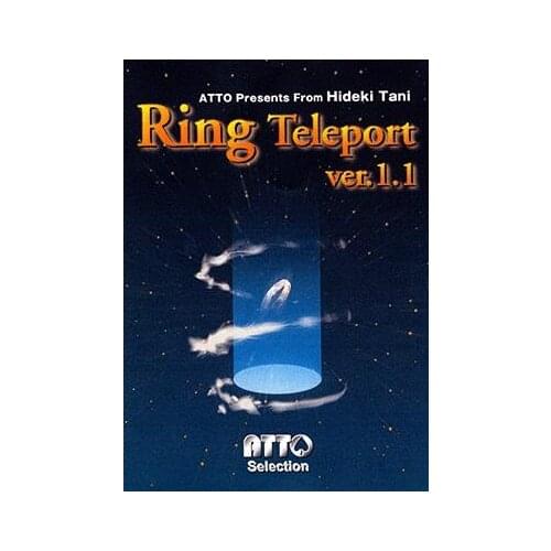 Ring Teleport 2 (version 1.1) - Magic Trick,Close up magic,Accessories,Classic,mentalism,Fun magic,illusions,Stage