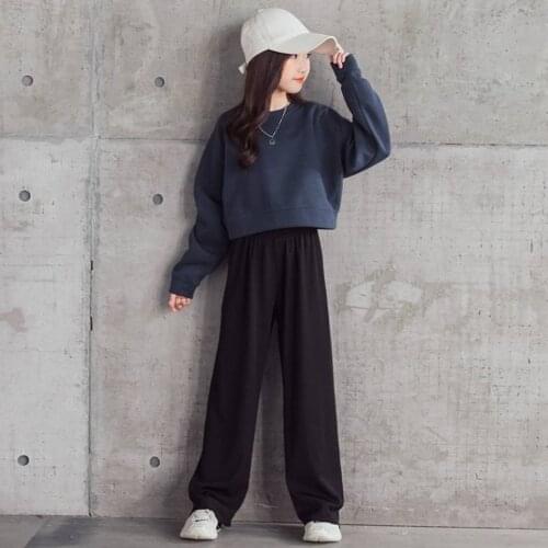 Spring Autumn 2021 Girls Clothing Sets Casual Tops +Pants 2Pcs Suits Children Fashion Baby Girl Clothes For 3 4 5 6 7 8 9 10 12