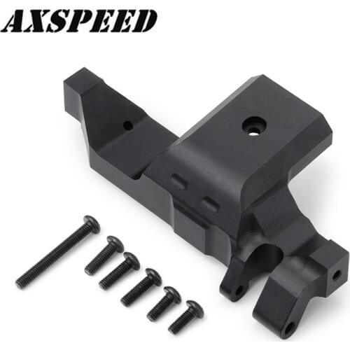 AXSPEED TRX4 Motor Mount Metal Heat Sink Base Holder for 1:10 RC Crawler TRX-4 Defender TRX4 Upgrade Accessories