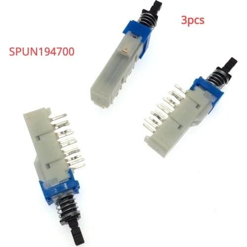 3pcs original for ALPS key switch power amplifier mixer car switch SPUN194700 self-locking