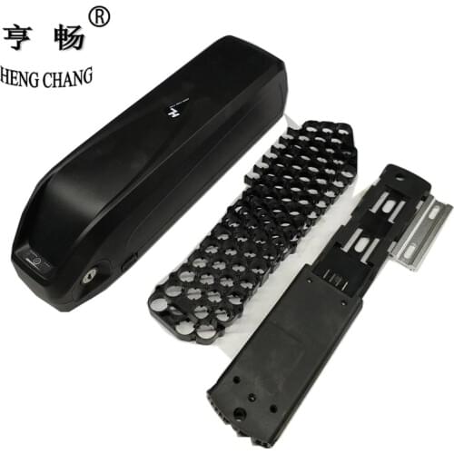 48V 36V hailong plastic case with holder bike battery DIY box with USB 5V can hold 65pcs 18650