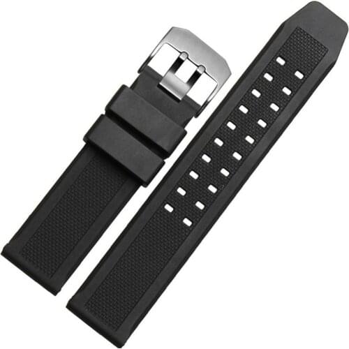 23mm Soft Silicone Rubber Watch Strap For Luminox Straps High Quality Military Diving Sports Watch Band Bracelet For Men Watch
