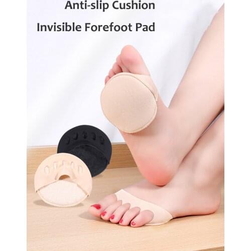 Five Toes Forefoot Pads for Women High Heels Half Insoles Calluses Corns Foot Pain Care Absorbs Shock Socks Toe Pad Inserts