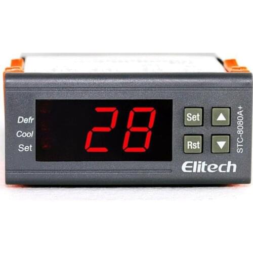 Jingchuang refrigerator thermostat STC-8080A + refrigeration Automatic defrost timer Intelligent Controller single probe