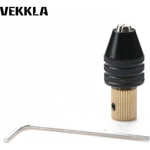 Electric motor shaft Mini Chuck Fixture Clamp 0.3-3.5mm Universal Small Micro Electronic Drill Tools Set Chuck fixing device