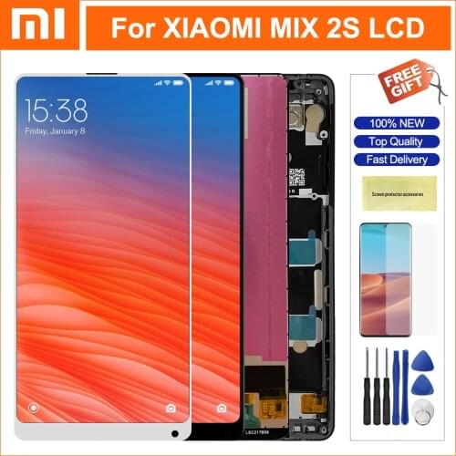5.99" Mix2s Lcd For Xiaomi Mi Mix 2s LCD Display Touch Screen Panel Digitizer Replacement For Xiaomi Mix2s Lcd